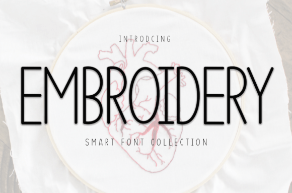 Embroidery Slab Serif Font: Holiday Design Review