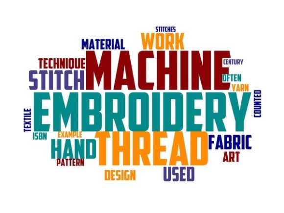 Embroidery Typography Print Review