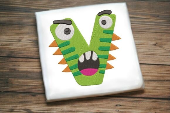 Fun Monster Alphabet Letter V: A Designer's Craft Fair Review