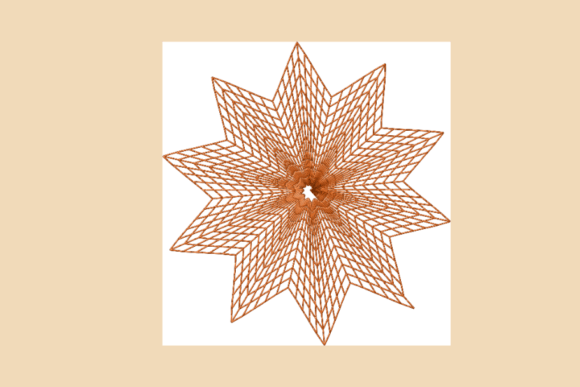 Mandala Ripple Spider Web: Perfect for Fall & Holiday Embroidery