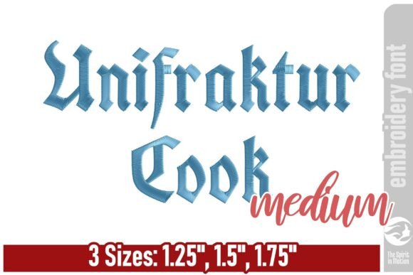 Unifraktur Cook Embroidery Font: A Designer's Honest Review